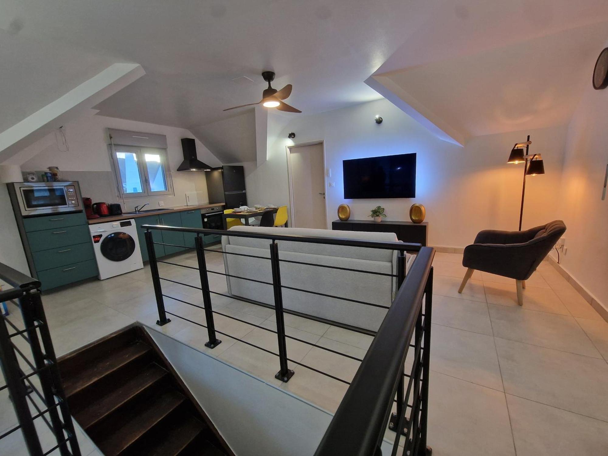 Mont-Vert Exotique - Calme - Vue Et Parking Saint Pierre Ngoại thất bức ảnh
