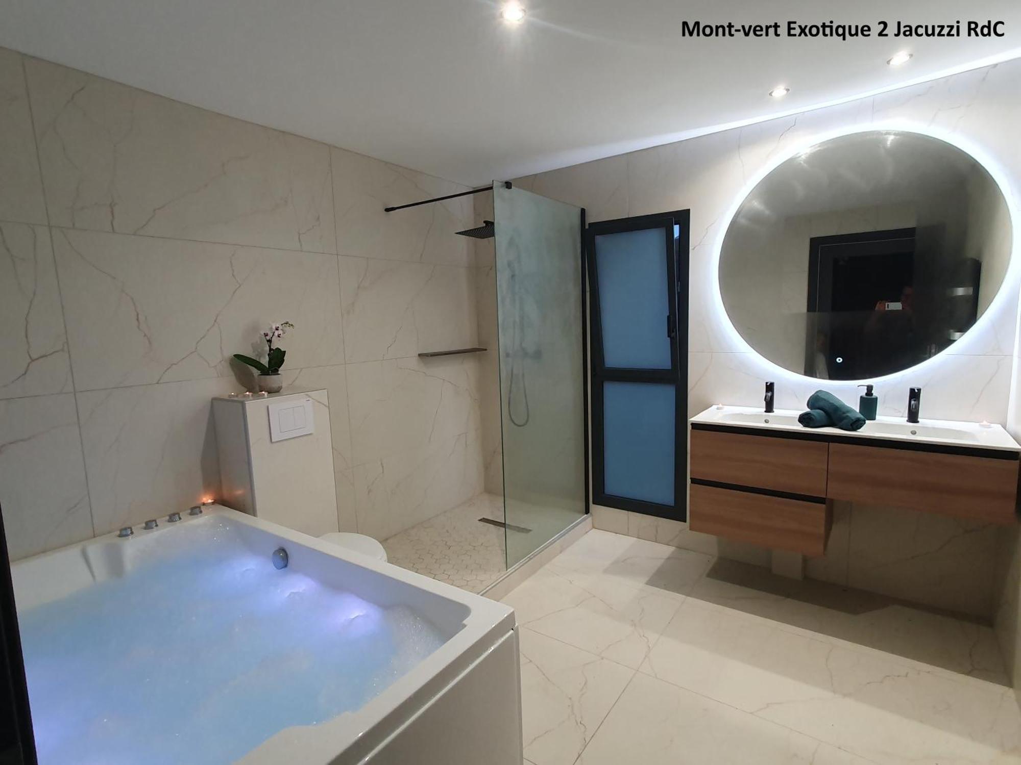 Mont-Vert Exotique - Calme - Vue Et Parking Saint Pierre Ngoại thất bức ảnh